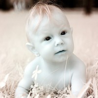 Babyfotos in IR